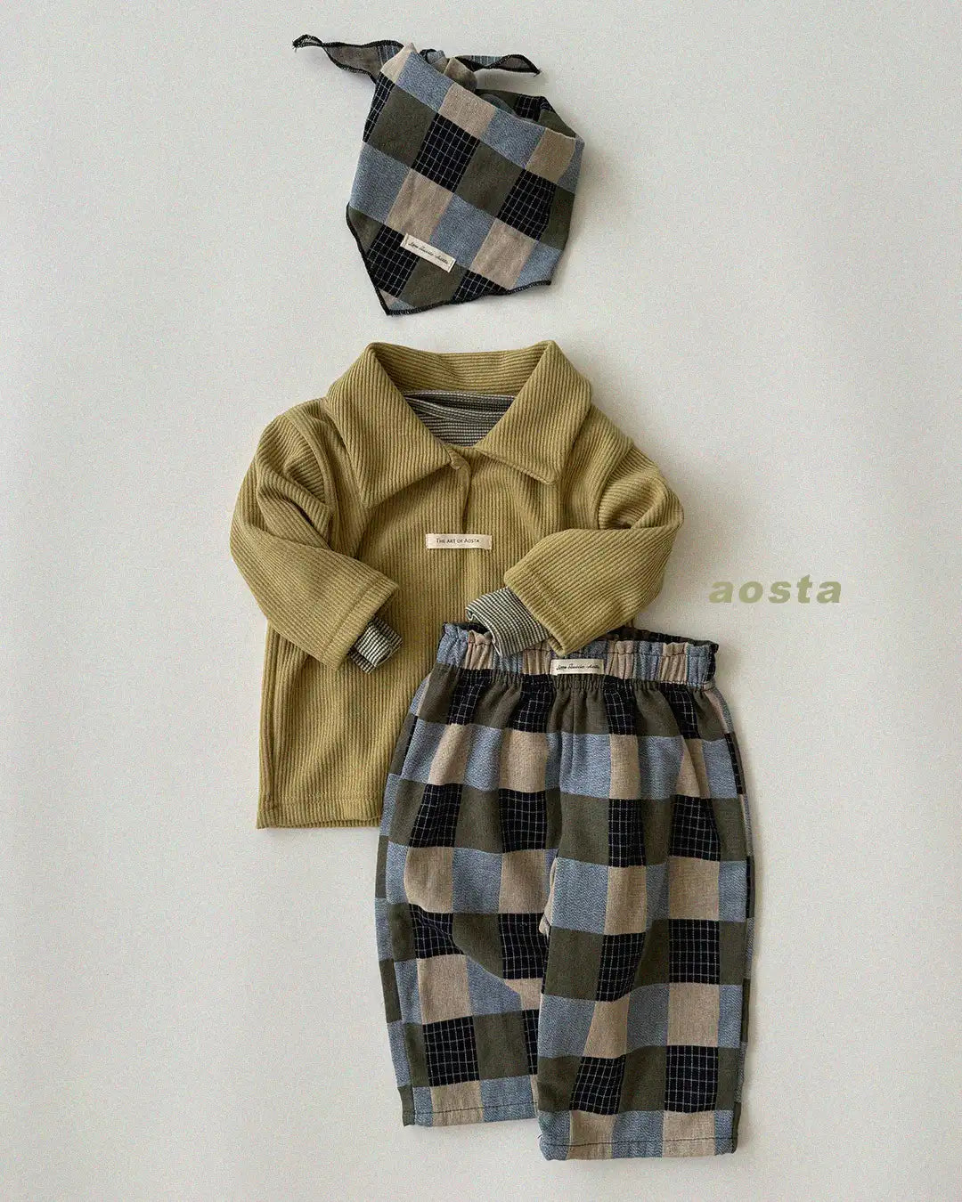 【秋のPRE-ODER 5%OFF】66.Patchwork Scarf