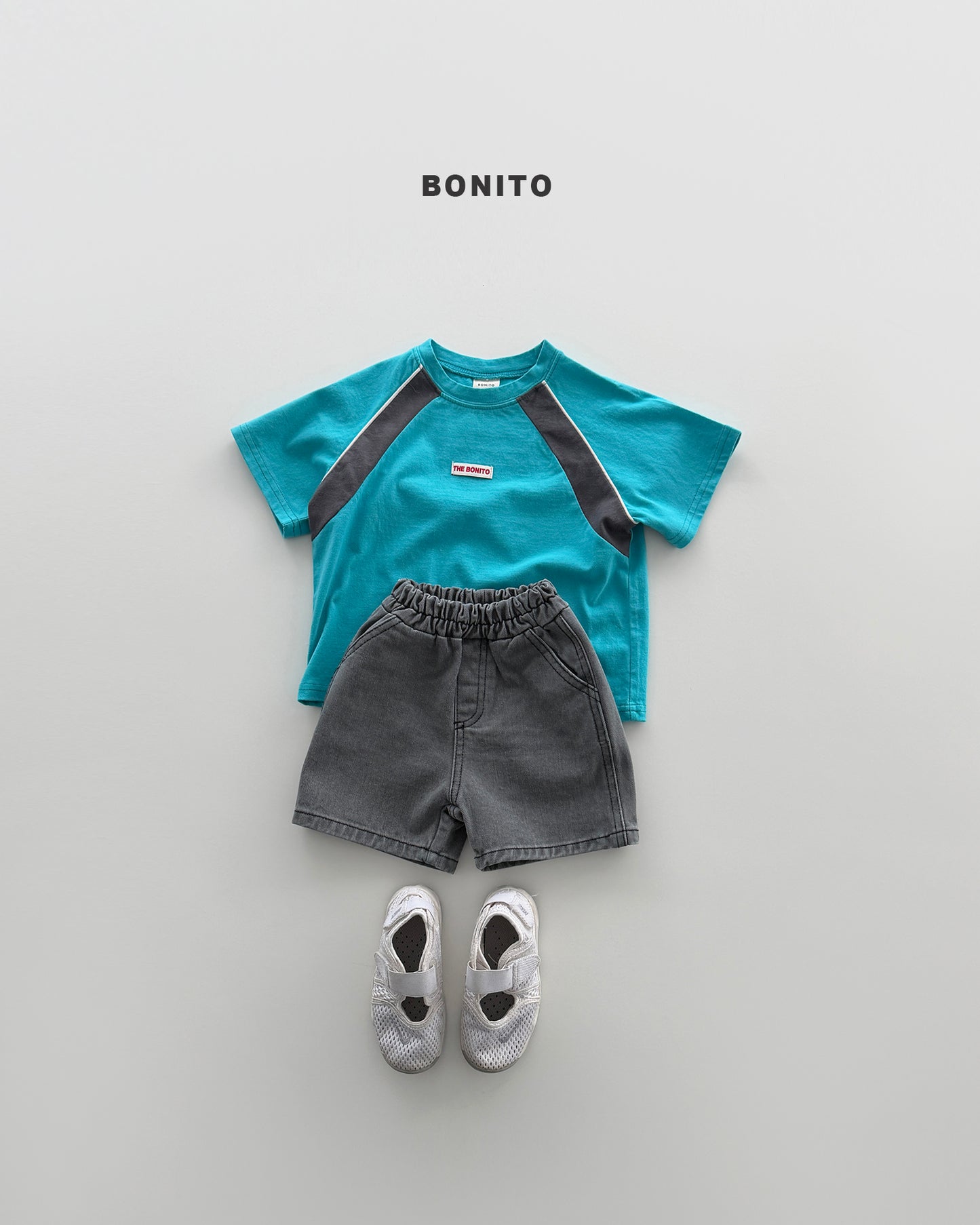 【PREORDER 4日間限定】38.raglan side color tee