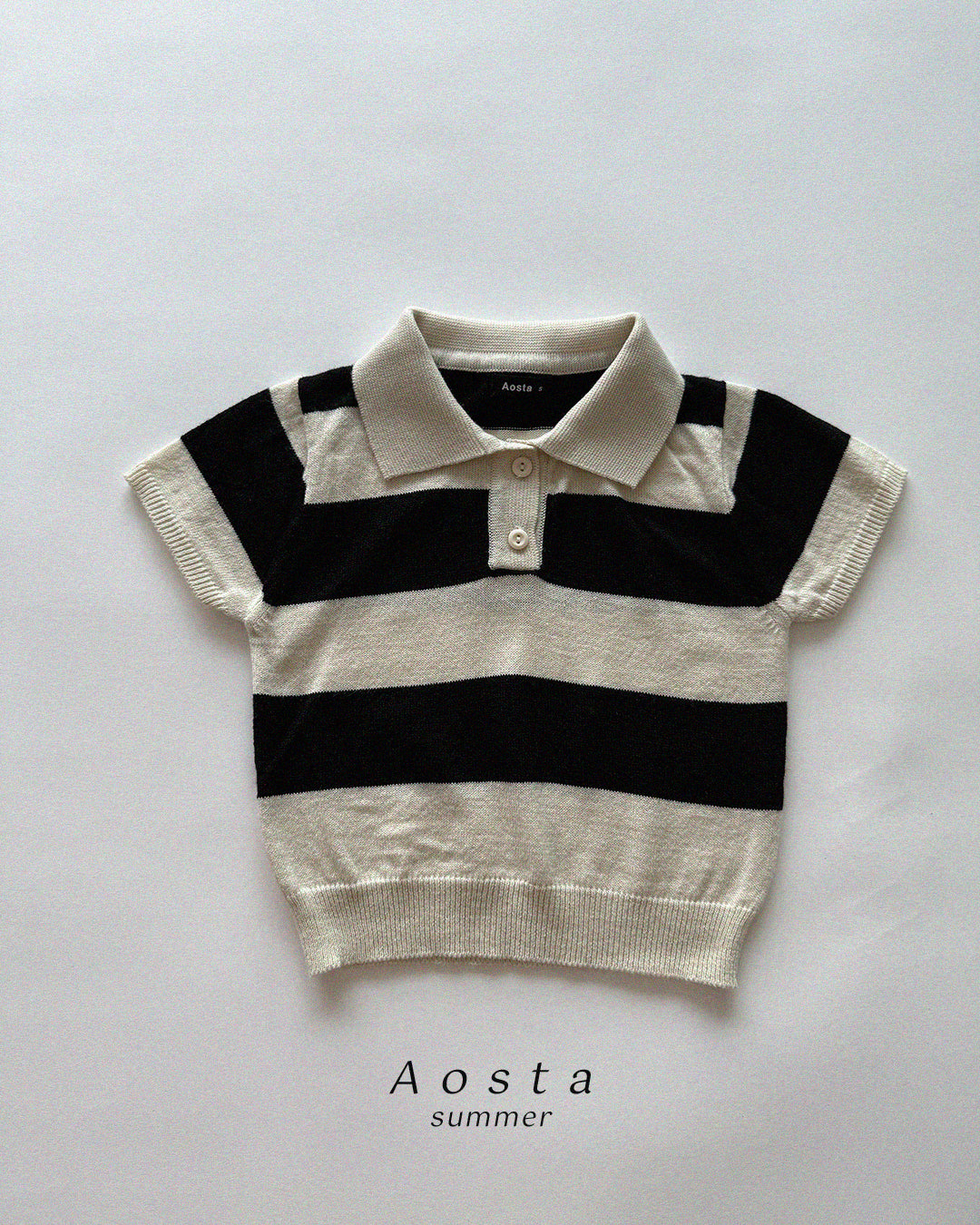 【PREORDER受付終了、ご希望はお問い合わせください。】22.Knit Collar T