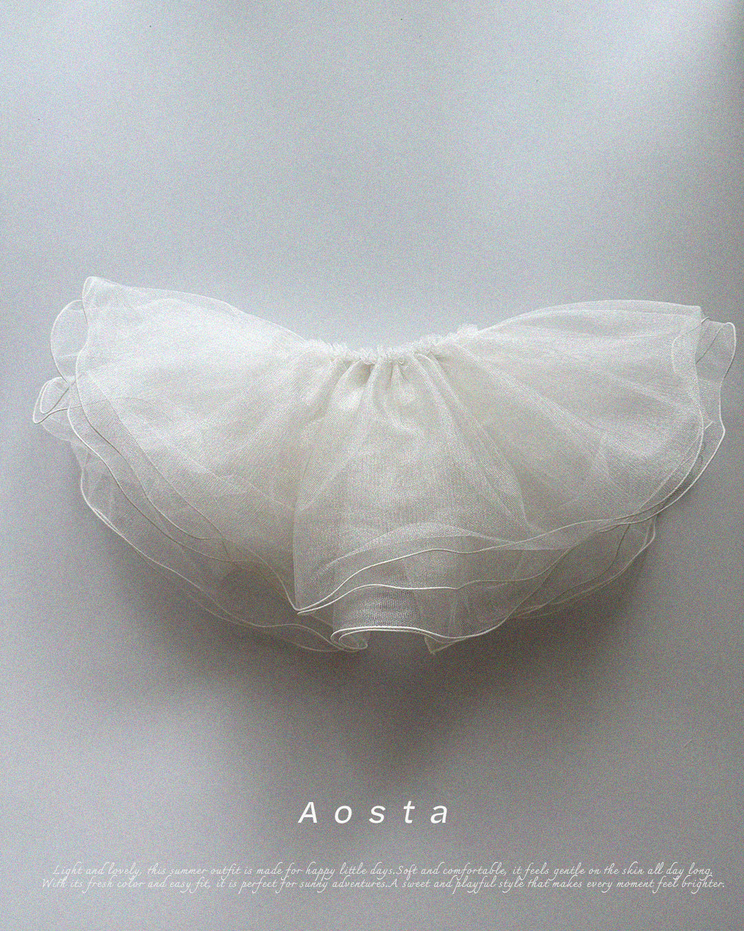 【PREORDER受付終了、ご希望はお問い合わせください。】29.Lace Skirt