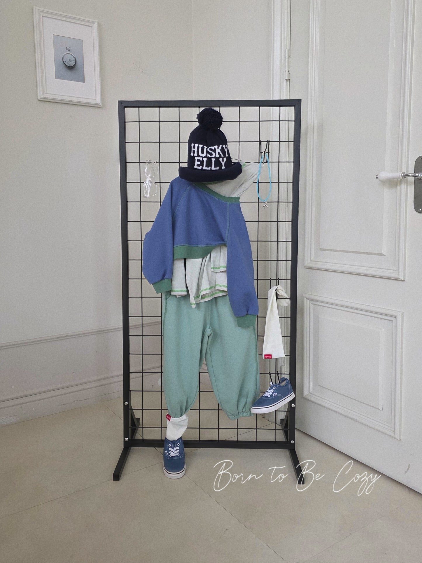 【PRE-ODER〆8.9(sun)】20.Ribbed Lettuce-Edge T-Shirt | ellymolly