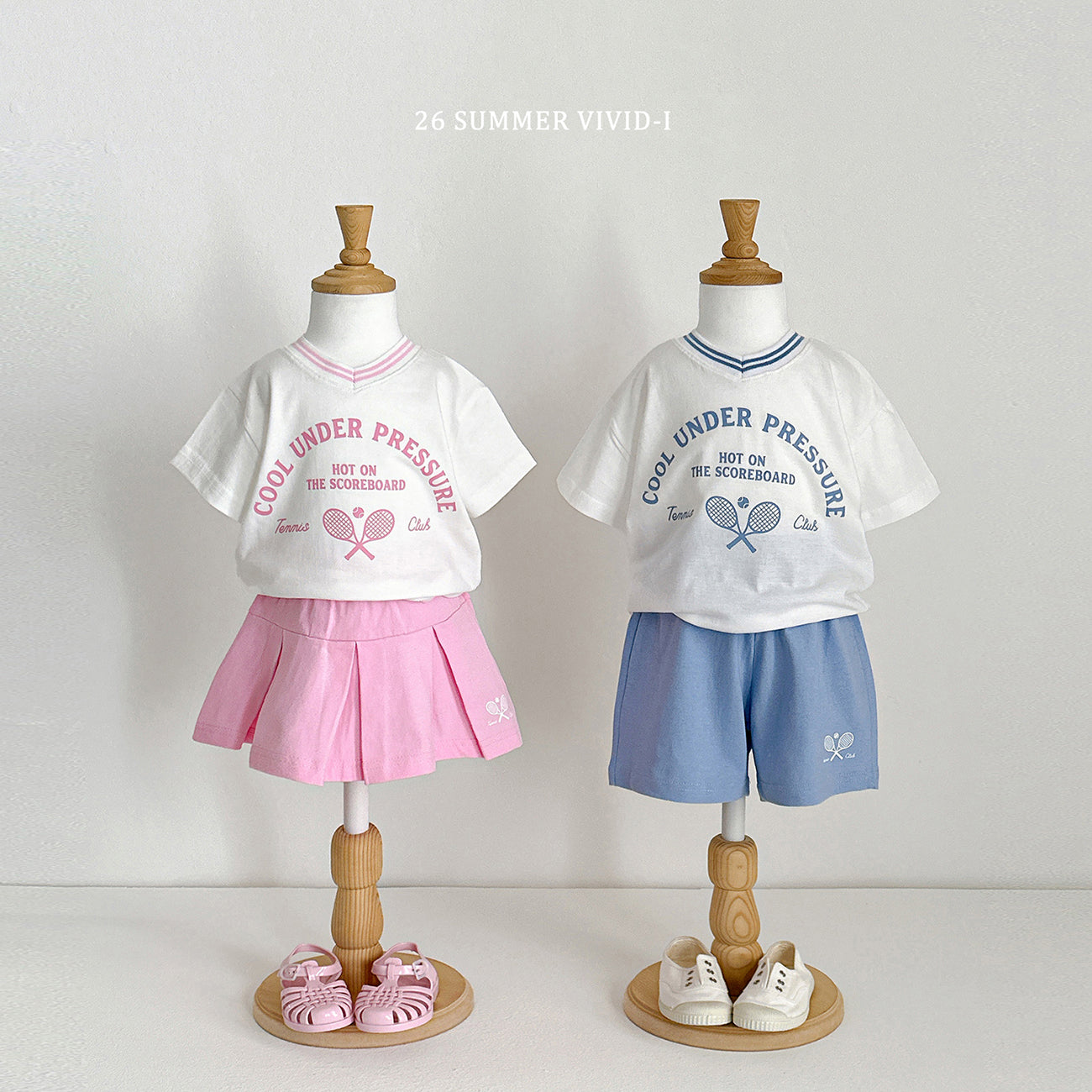【PREORDER受付終了、ご希望はお問い合わせください。】93.VNeck Tennis Set