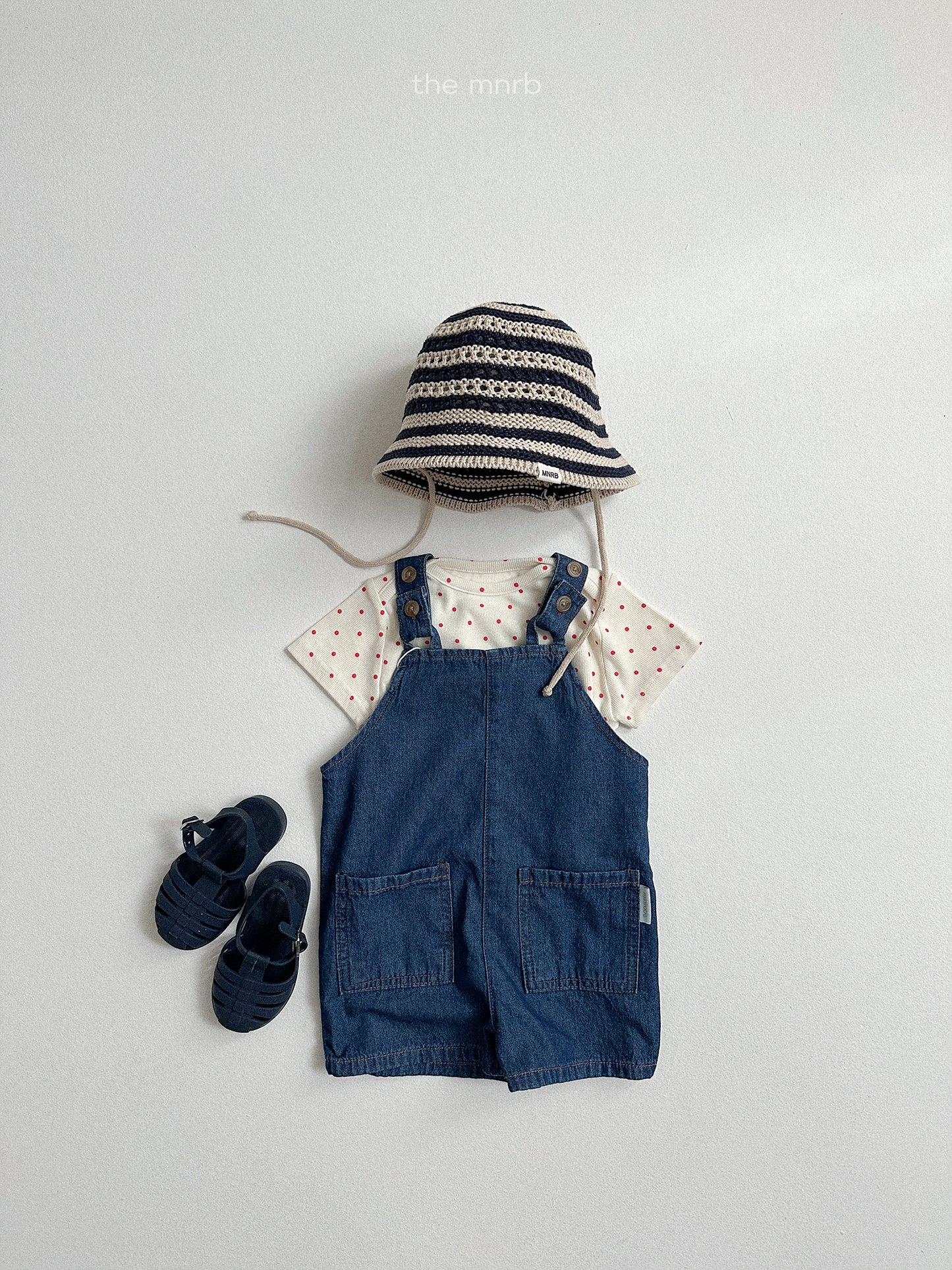 distressed denim overalls | minirobe