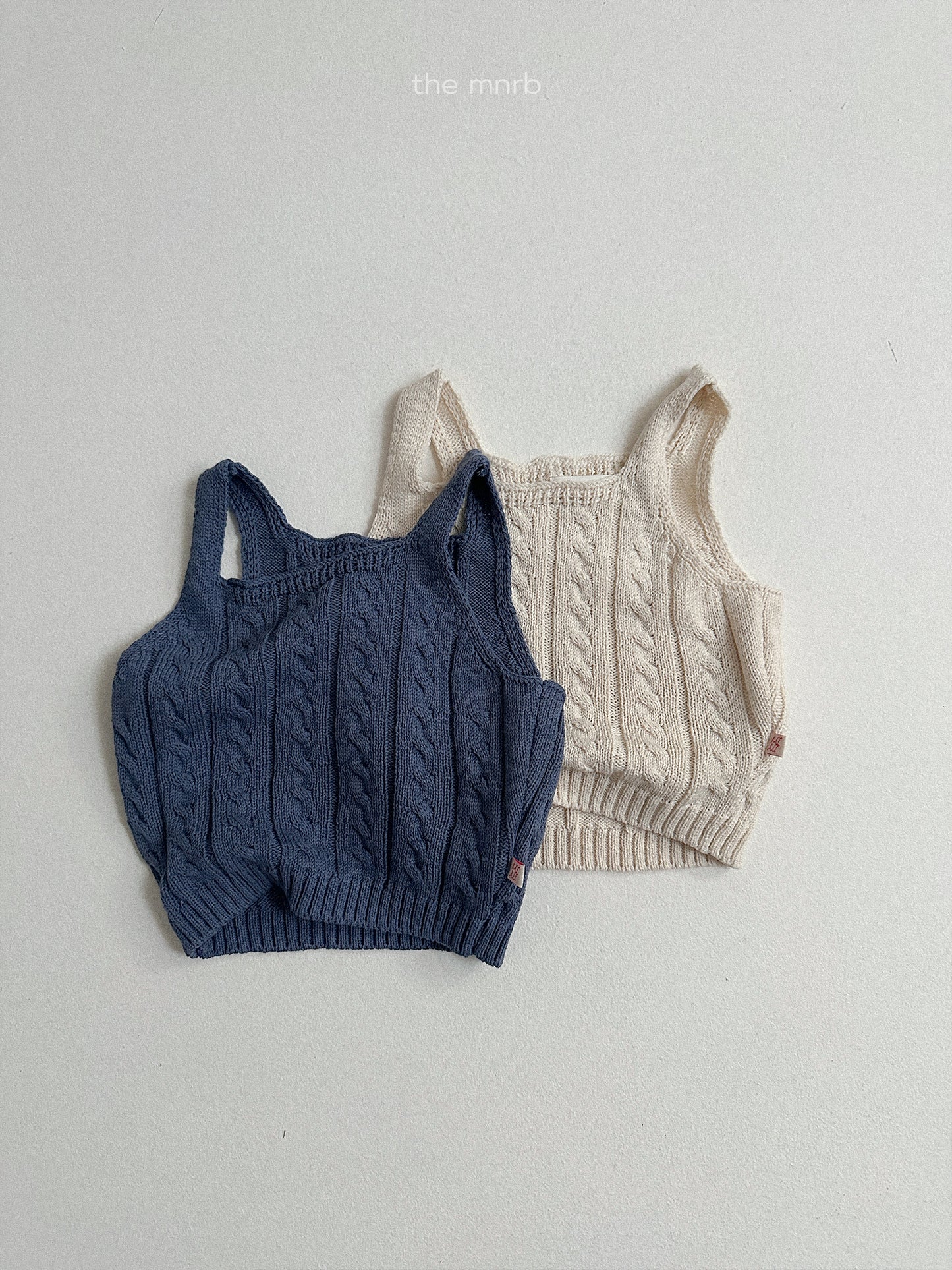 Cable Knit Vest | minirobe