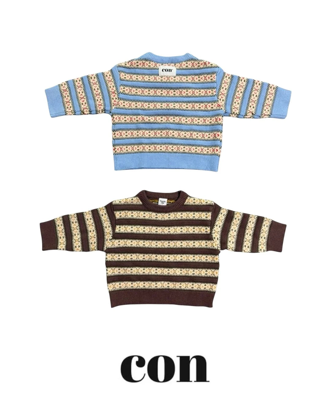 【PRE-ODER〆8.9(sun)】23.Nordic Sweater | CON