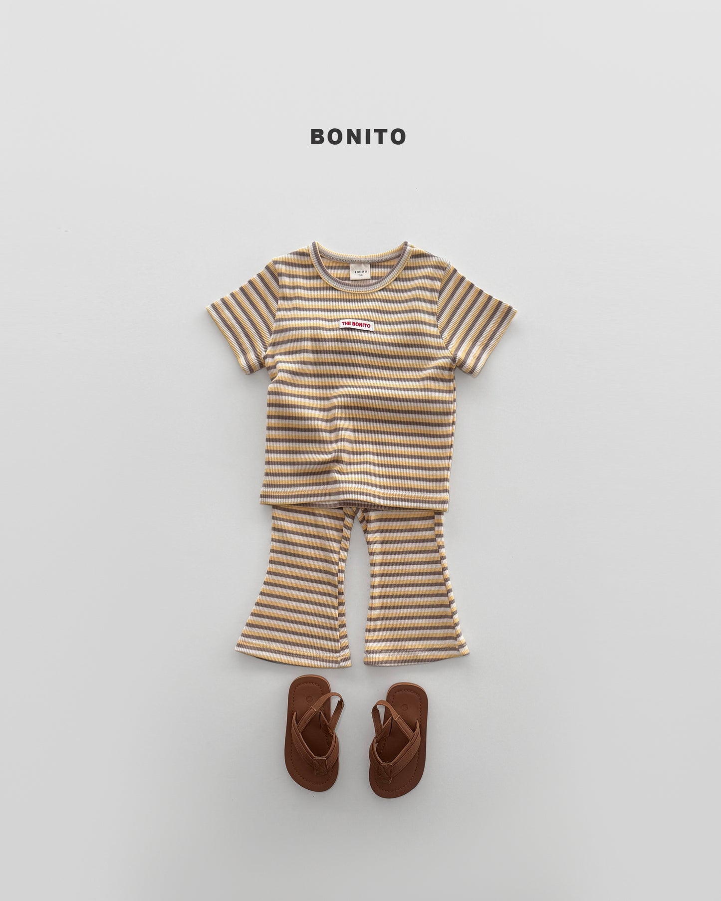 【PREORDER 4日間限定】51.slim stripe set