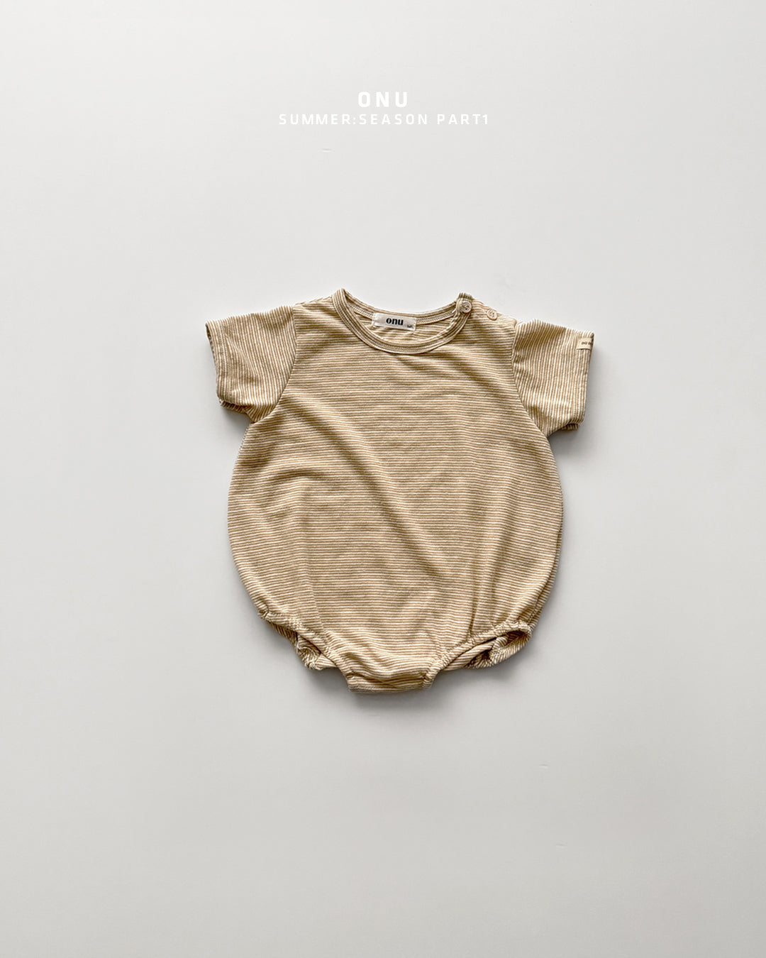 【PREORDER受付終了、ご希望はお問い合わせください。】51.Baby susu ribbed suit