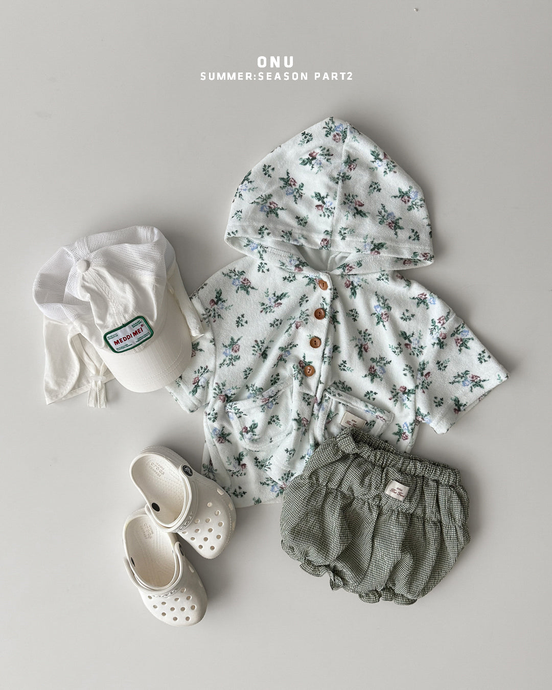 【期間限定 PRE-ODER】7.Flower Beach Hood