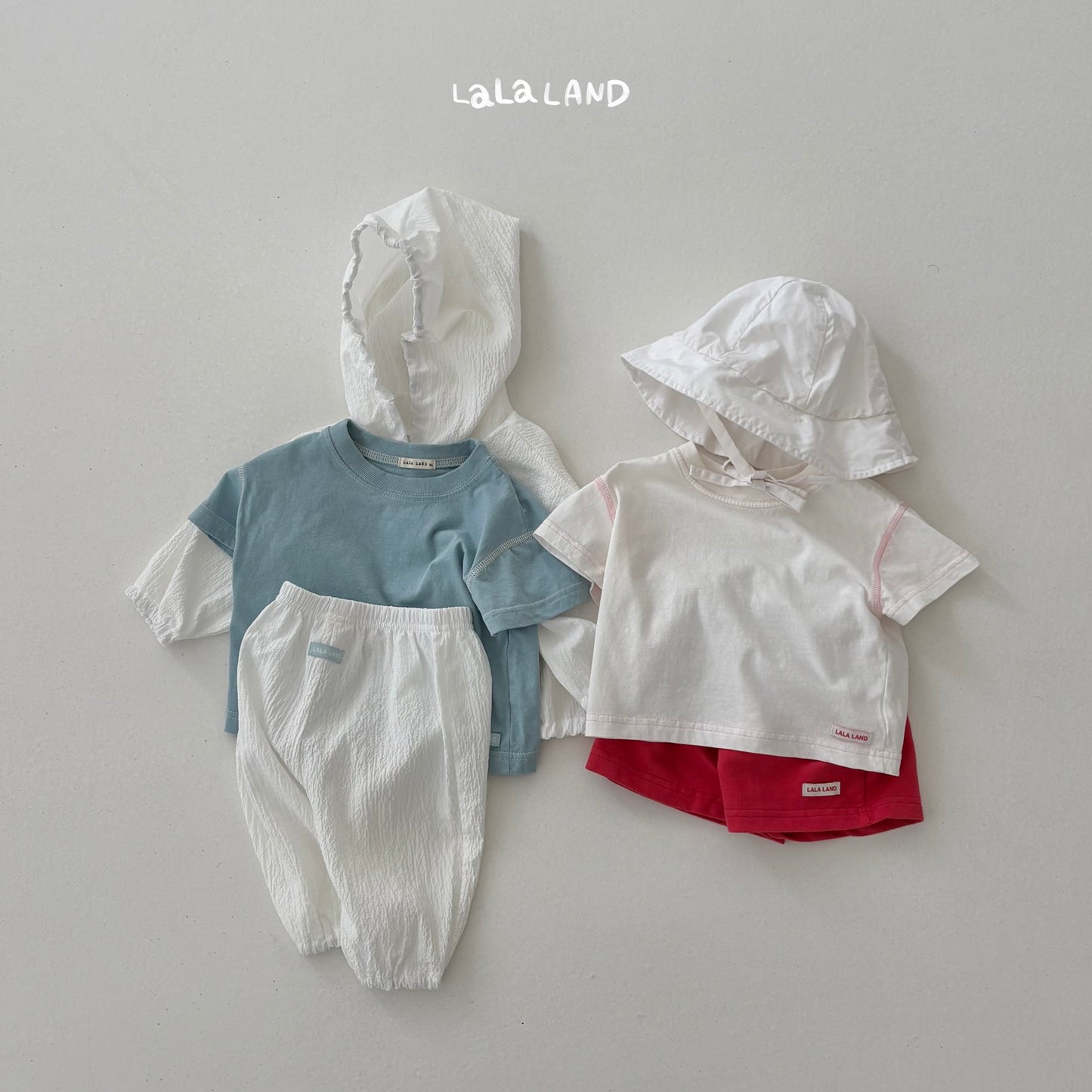【PREORDER受付終了、ご希望はお問い合わせください。】30.Baby Color Block Point T-shirt
