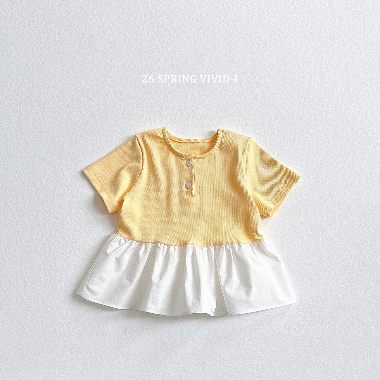 【PREORDER受付終了、ご希望はお問い合わせください。】88.Mini Rib Dress Tee