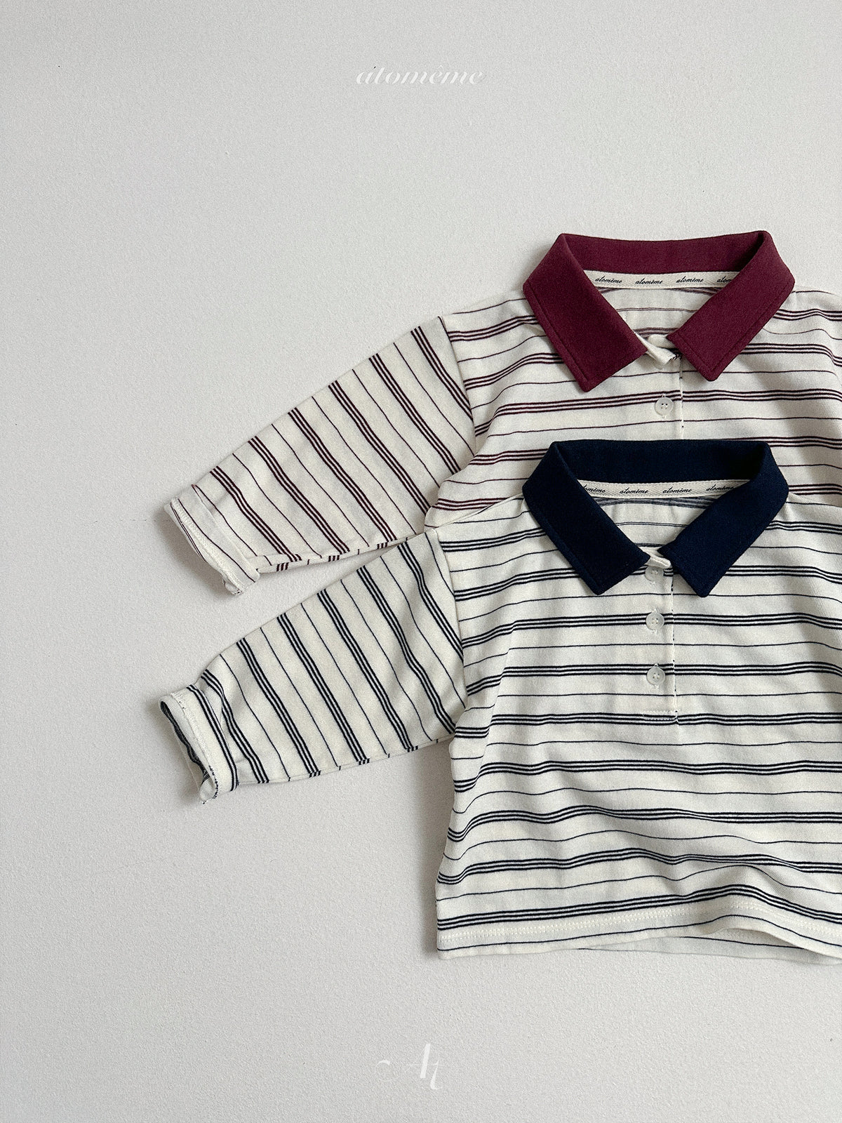 【秋のPRE-ODER 5%OFF】ATOMEME | Aiden Polo Shirt