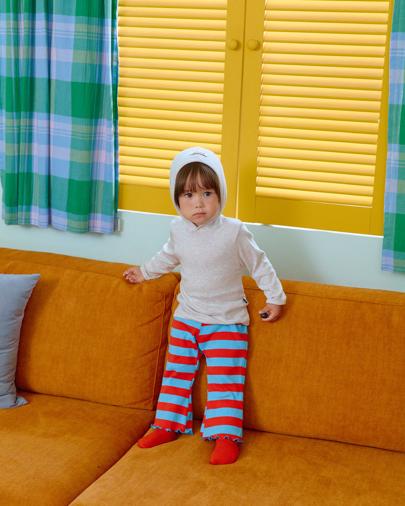 【PRE-ODER〆8.9(sun)】42.Kitsch Pop Ribbed Bootcut Pants | oottbebe
