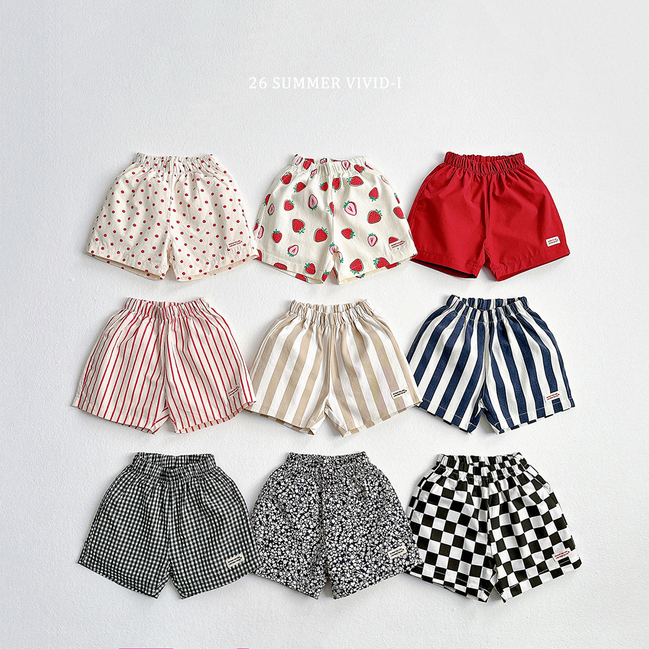 【PREORDER受付終了、ご希望はお問い合わせください。】20.Point Label Shorts