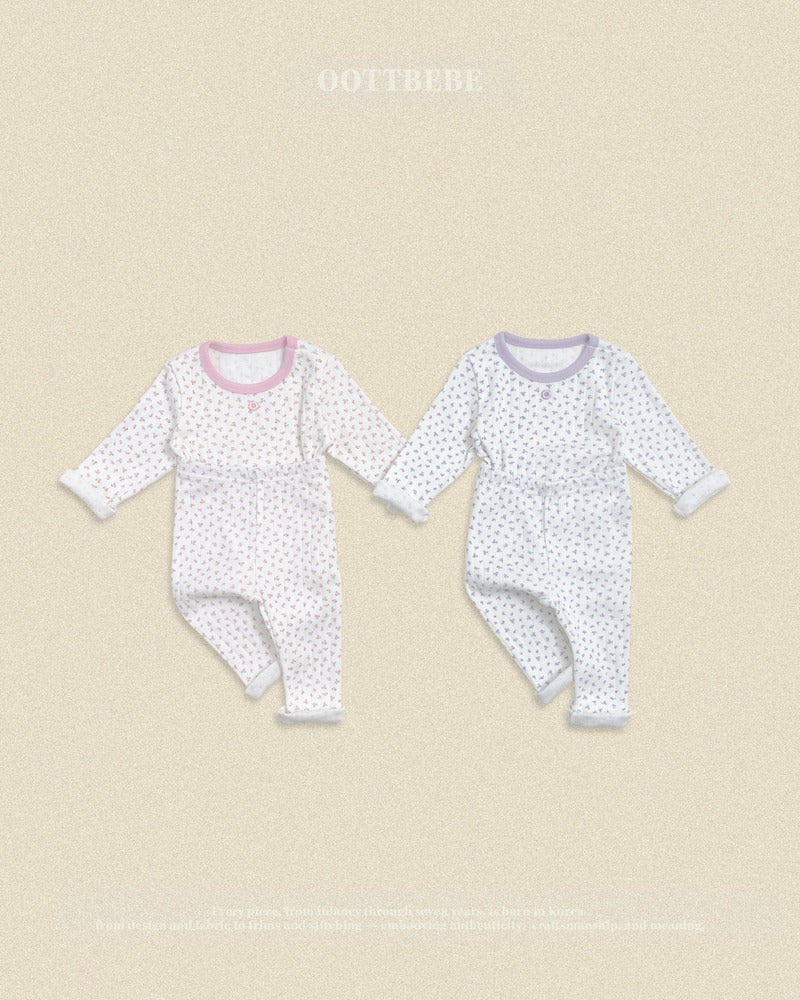 【PRE-ODER〆8.9(sun)】24.Coco Flower Loungewear | oottbebe