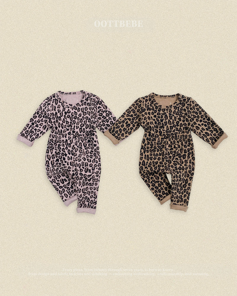 【PRE-ODER〆8.9(sun)】33.Little Leopard Loungewear | oottbebe