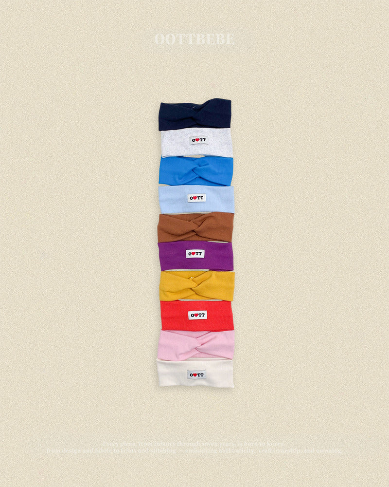 【PRE-ODER〆8.9(sun)】17.(Special Edition) Color Mix Hairband | oottbebe
