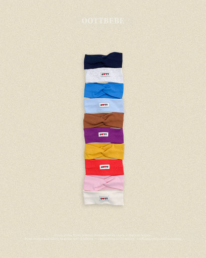 【秋のPRE-ODER 5%OFF】17.(Special Edition) Color Mix Hairband | oottbebe