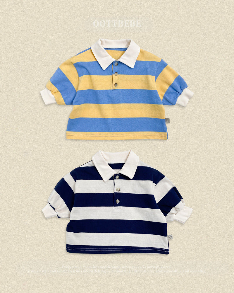 【PRE-ODER〆8.9(sun)】07.Play Rugby Polo Shirt | oottbebe