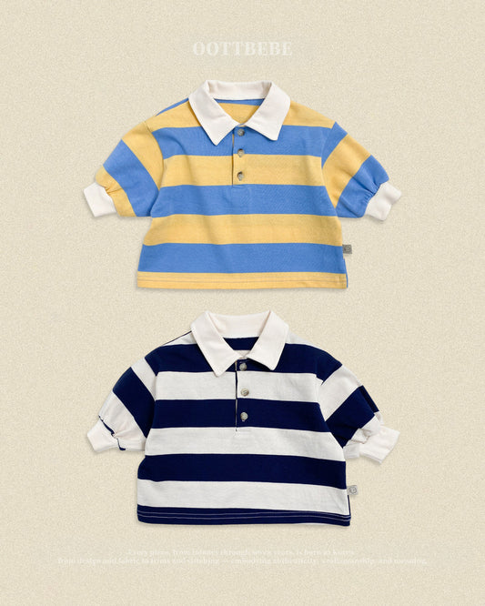 【PRE-ODER〆8.9(sun)】07.Play Rugby Polo Shirt | oottbebe