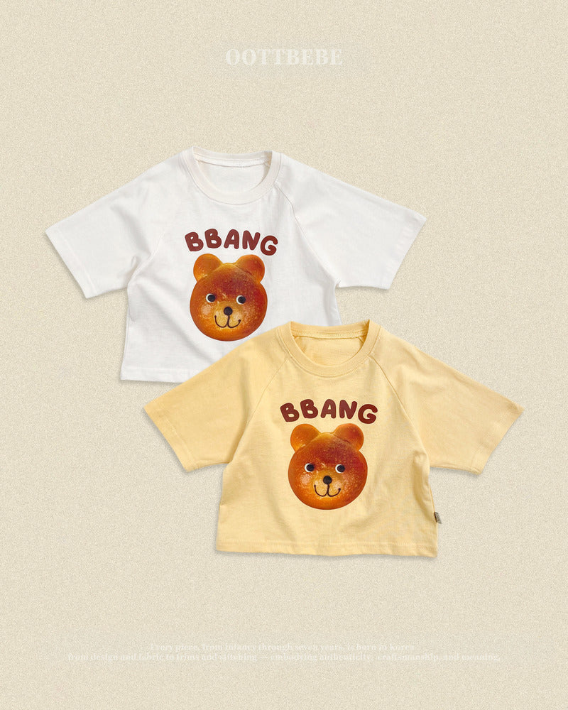 【PRE-ODER〆8.9(sun)】12.Bread Raglan T-Shirt – Kids | oottbebe