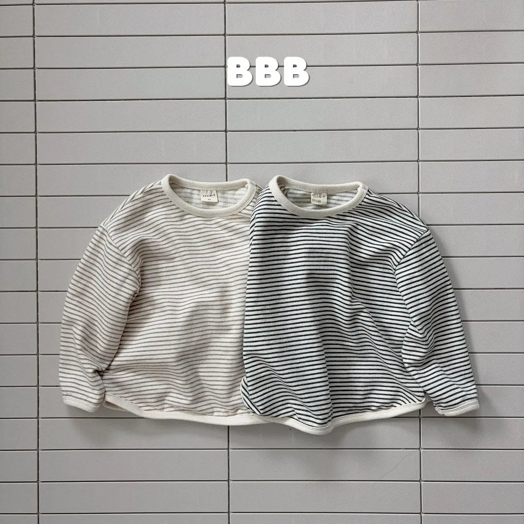 【秋のPRE-ODER 5%OFF】02.Bang Bang Stripe Tee