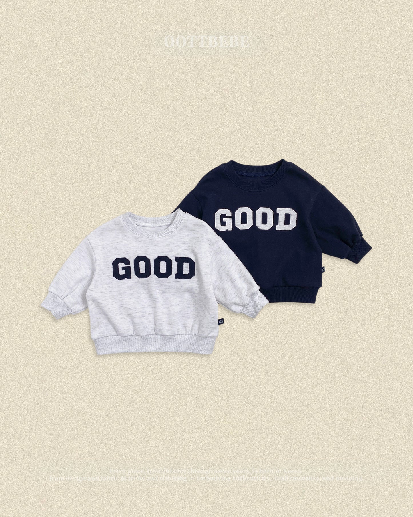 【PRE-ODER〆8.9(sun)】02.GOOD Sweatshirt – Kids | oottbebe