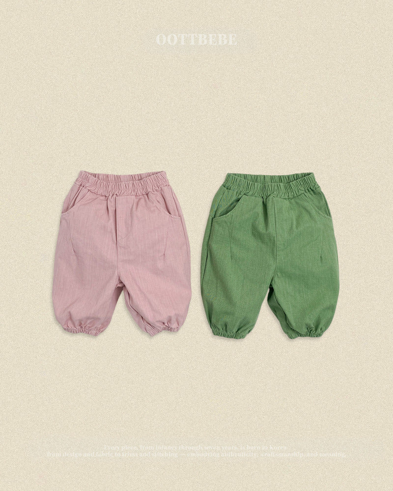 【PRE-ODER〆8.9(sun)】44.Hip Slub Pants | oottbebe