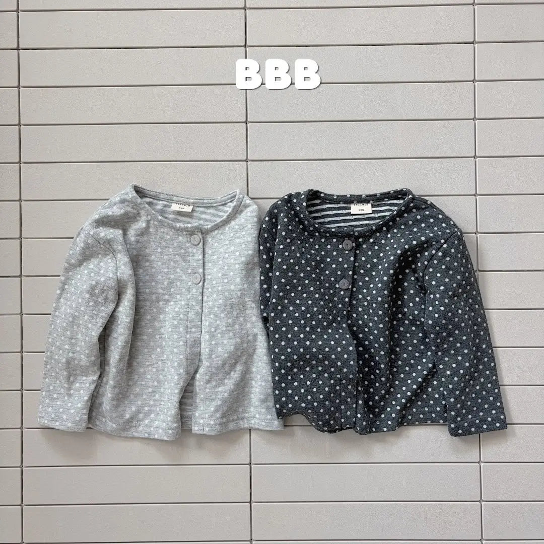 【秋のPRE-ODER 5%OFF】28.Dot Cardigan