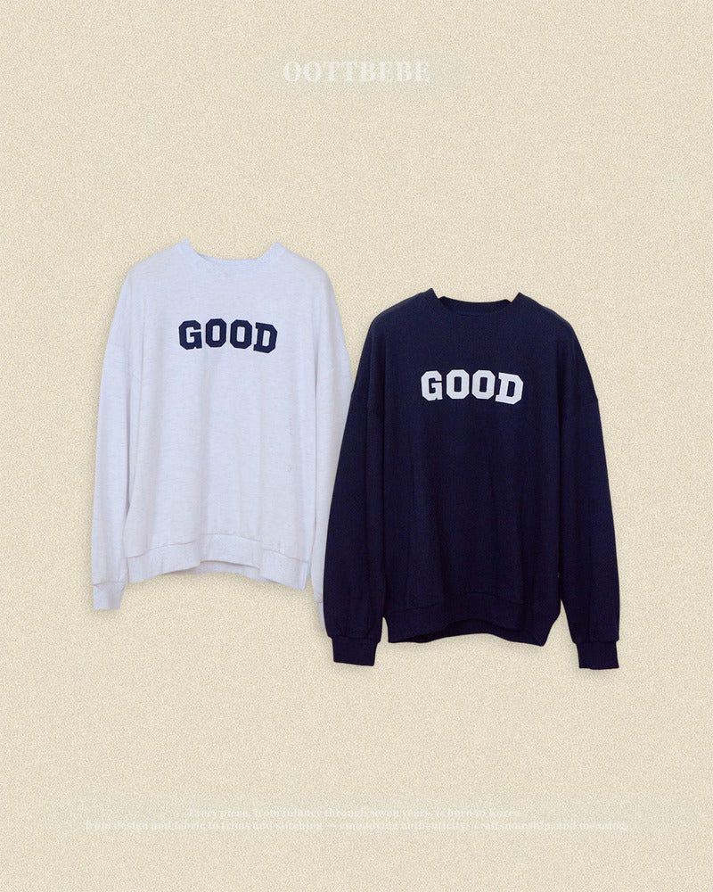 【PRE-ODER〆8.9(sun)】01.GOOD Sweatshirt – Adult | oottbebe