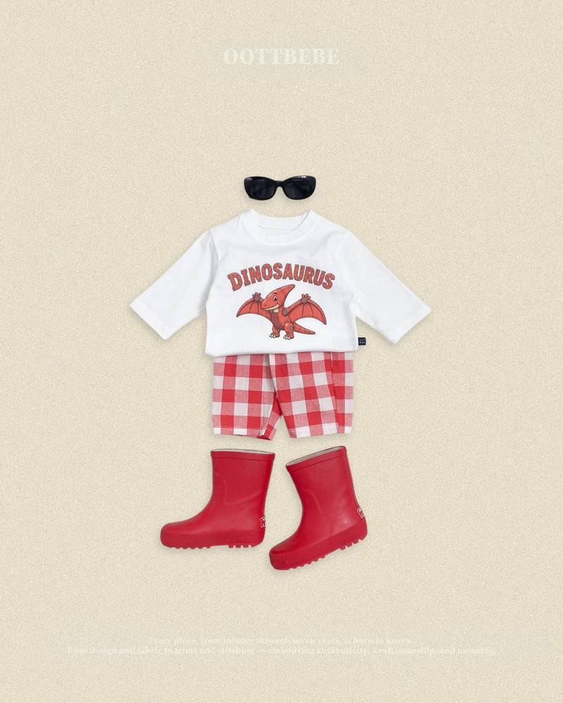 【PRE-ODER〆8.9(sun)】16.(Special Edition) Robot Dinosaur Top & Bottom Set | oottbebe