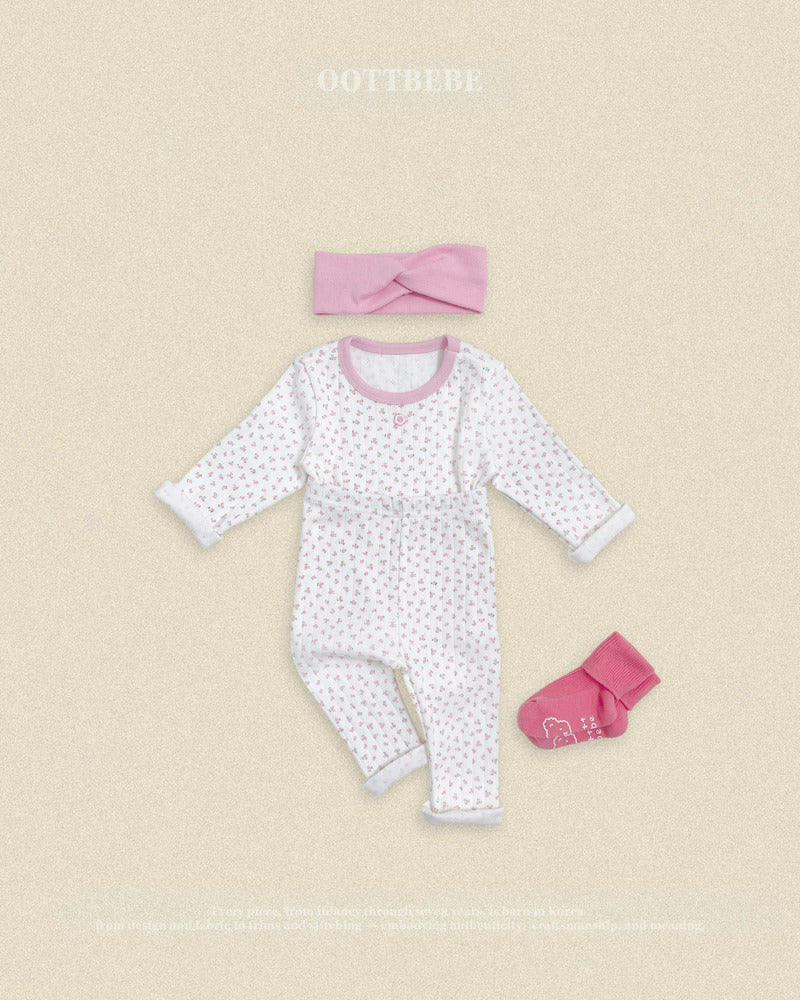 【PRE-ODER〆8.9(sun)】24.Coco Flower Loungewear | oottbebe