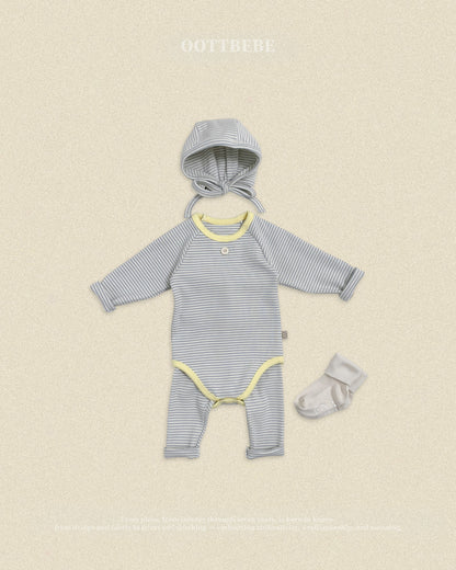 【秋のPRE-ODER 5%OFF】22.(Bebe) Vanilla Latte Romper | oottbebe