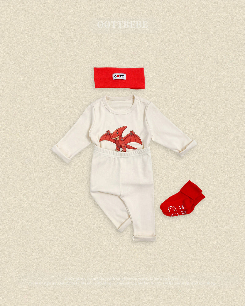 【PRE-ODER〆8.9(sun)】29.Robot Dinosaur Loungewear | oottbebe