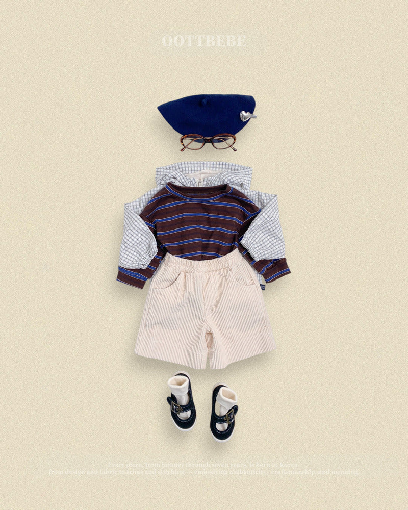 【PRE-ODER〆8.9(sun)】50.Big Corduroy Pants – 6/10 Length | oottbebe