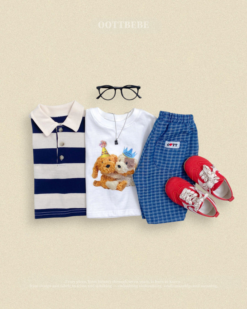 【PRE-ODER〆8.9(sun)】10.Puppy Series T-Shirt – Kids | oottbebe