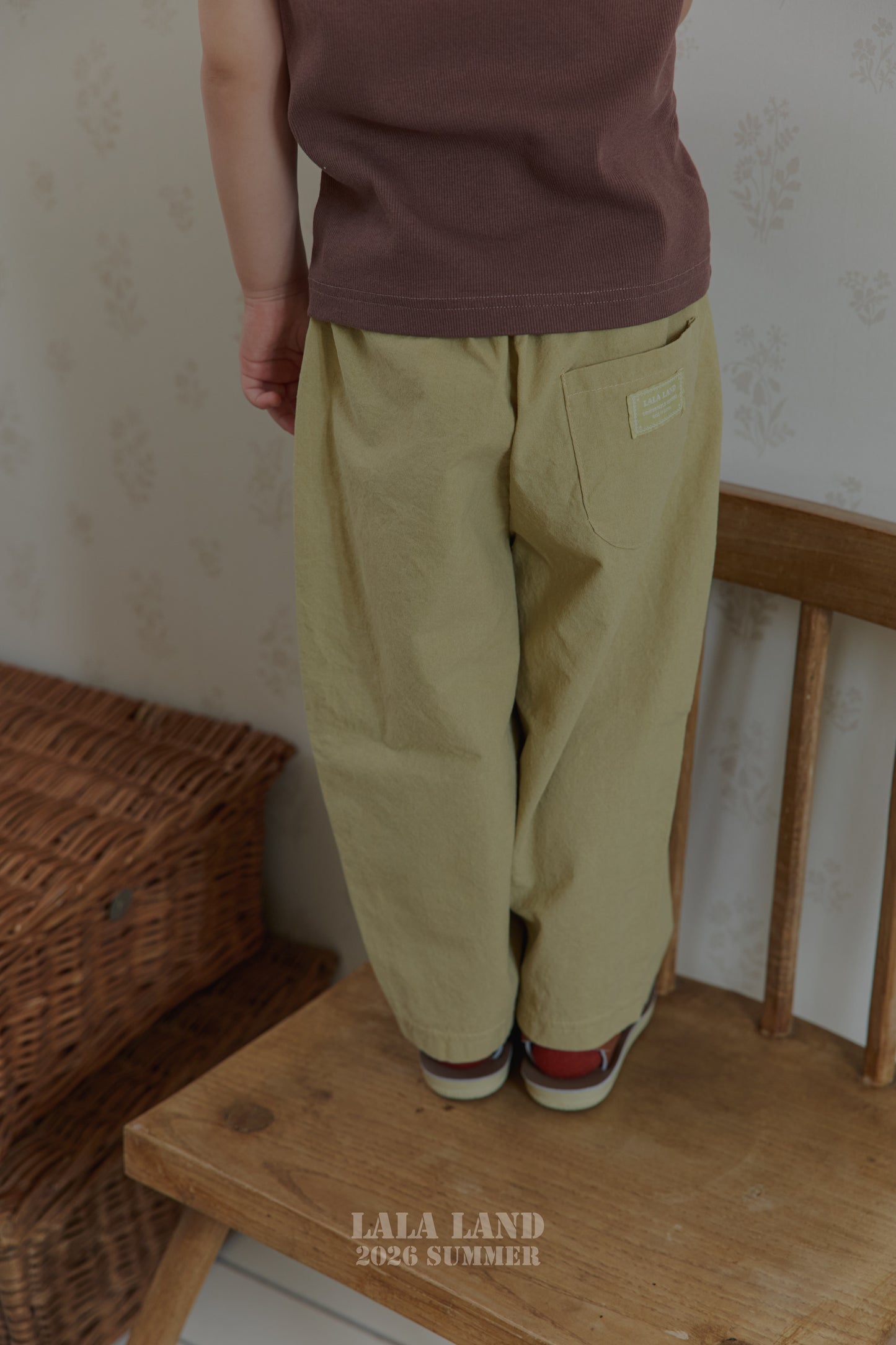 【PREORDER受付終了、ご希望はお問い合わせください。】77.Cotton Daily Pants