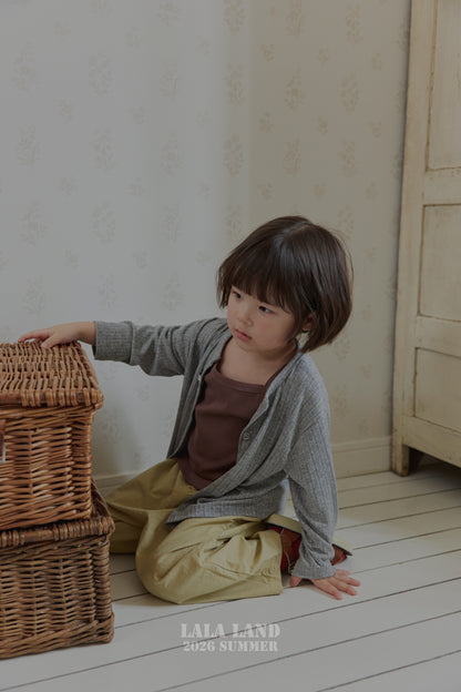 【PREORDER受付終了、ご希望はお問い合わせください。】46.Soft Rib Cardigan