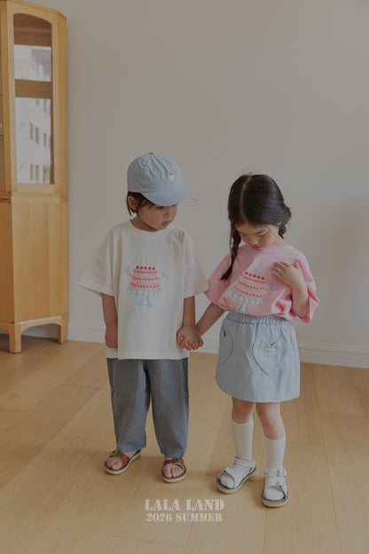 【PREORDER受付終了、ご希望はお問い合わせください。】69.Cake Short Sleeve T-shirt