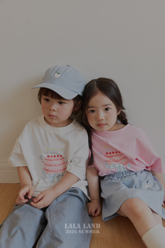 【PREORDER受付終了、ご希望はお問い合わせください。】69.Cake Short Sleeve T-shirt