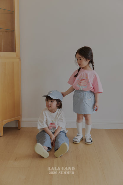 【PREORDER受付終了、ご希望はお問い合わせください。】69.Cake Short Sleeve T-shirt