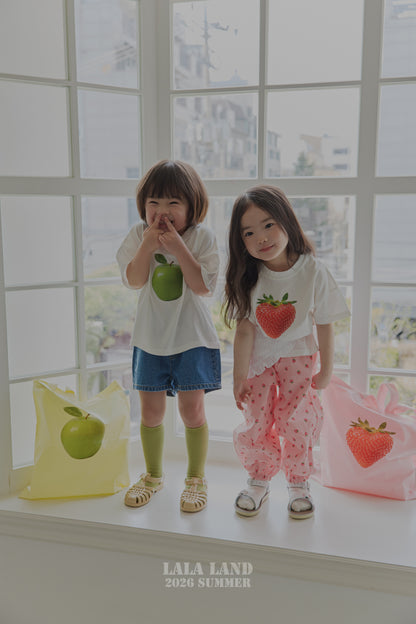 【PREORDER受付終了、ご希望はお問い合わせください。】66.Berry Apple T-shirt