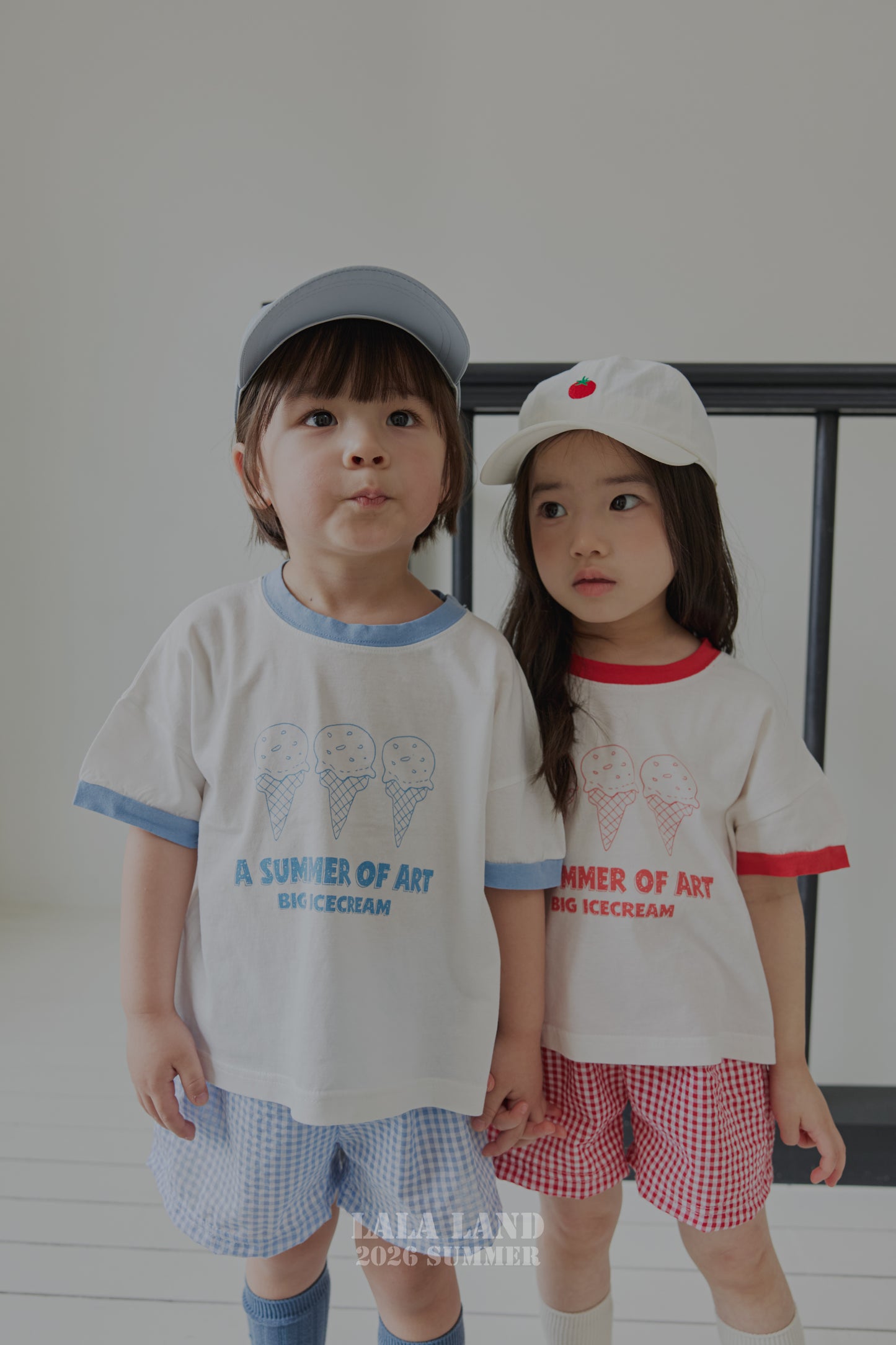 【PREORDER受付終了、ご希望はお問い合わせください。】65.Ice Cream Short Sleeve T-shirt
