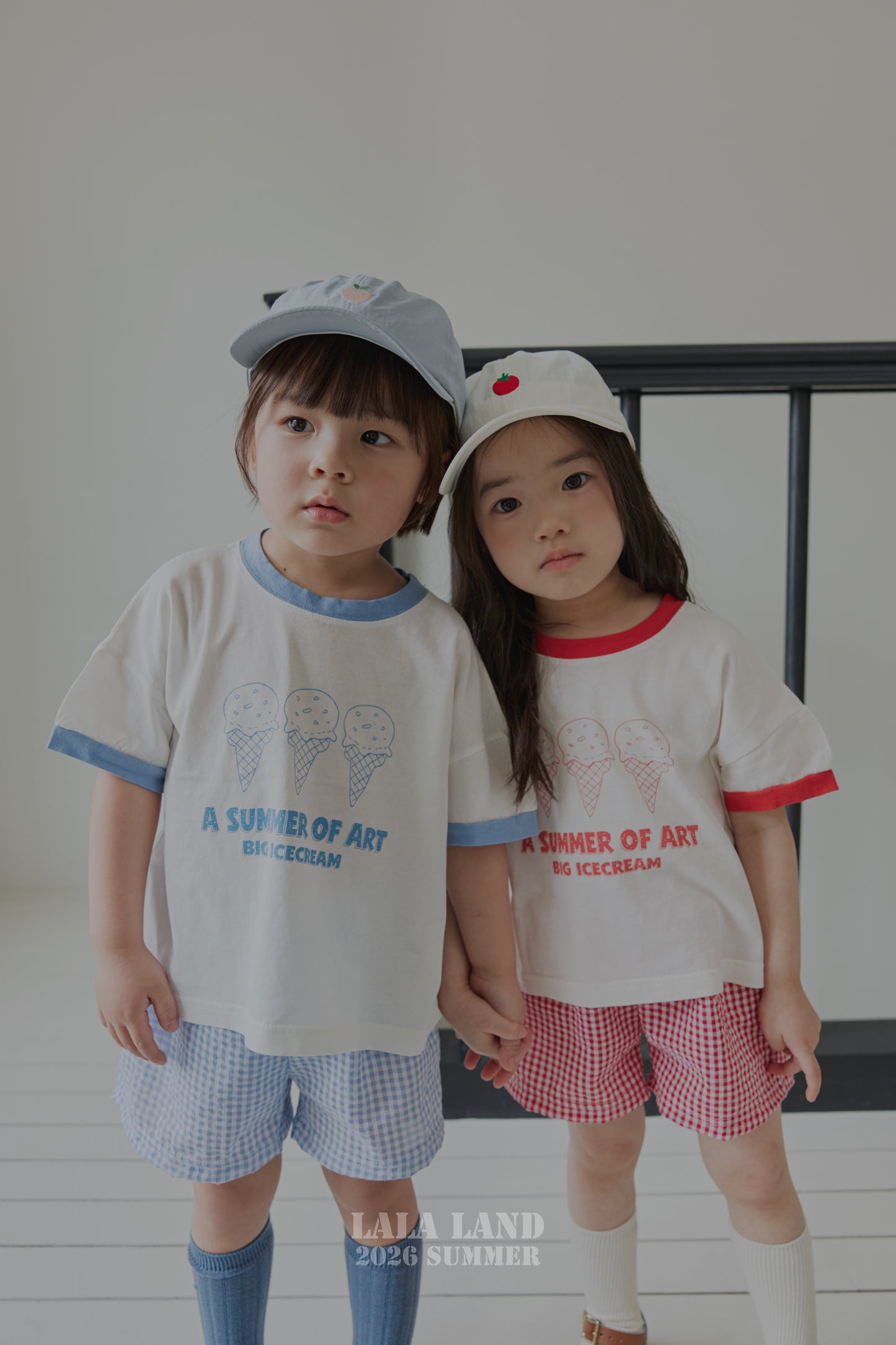 【PREORDER受付終了、ご希望はお問い合わせください。】65.Ice Cream Short Sleeve T-shirt