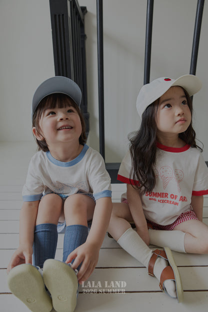 【PREORDER受付終了、ご希望はお問い合わせください。】65.Ice Cream Short Sleeve T-shirt