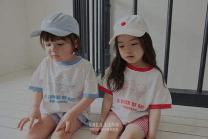 【PREORDER受付終了、ご希望はお問い合わせください。】65.Ice Cream Short Sleeve T-shirt