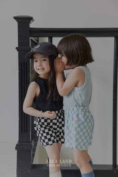 【PREORDER受付終了、ご希望はお問い合わせください。】82.Checkerboard Shorts