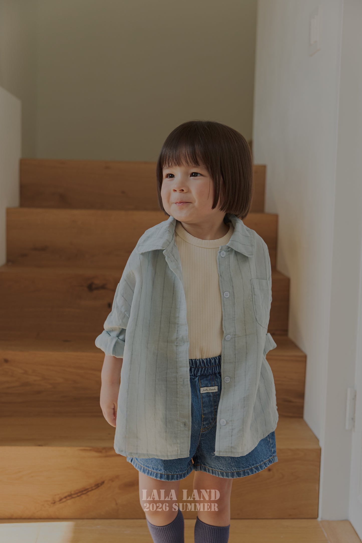 【PREORDER受付終了、ご希望はお問い合わせください。】48.Pencil Linen Shirt