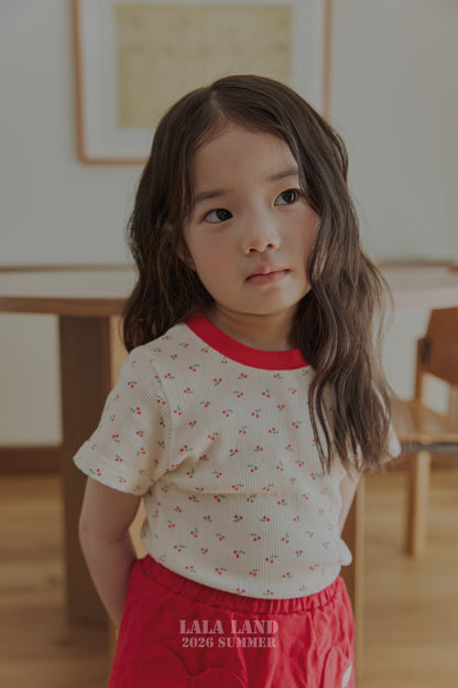 【PREORDER受付終了、ご希望はお問い合わせください。】61.Cherry Short Sleeve T-shirt