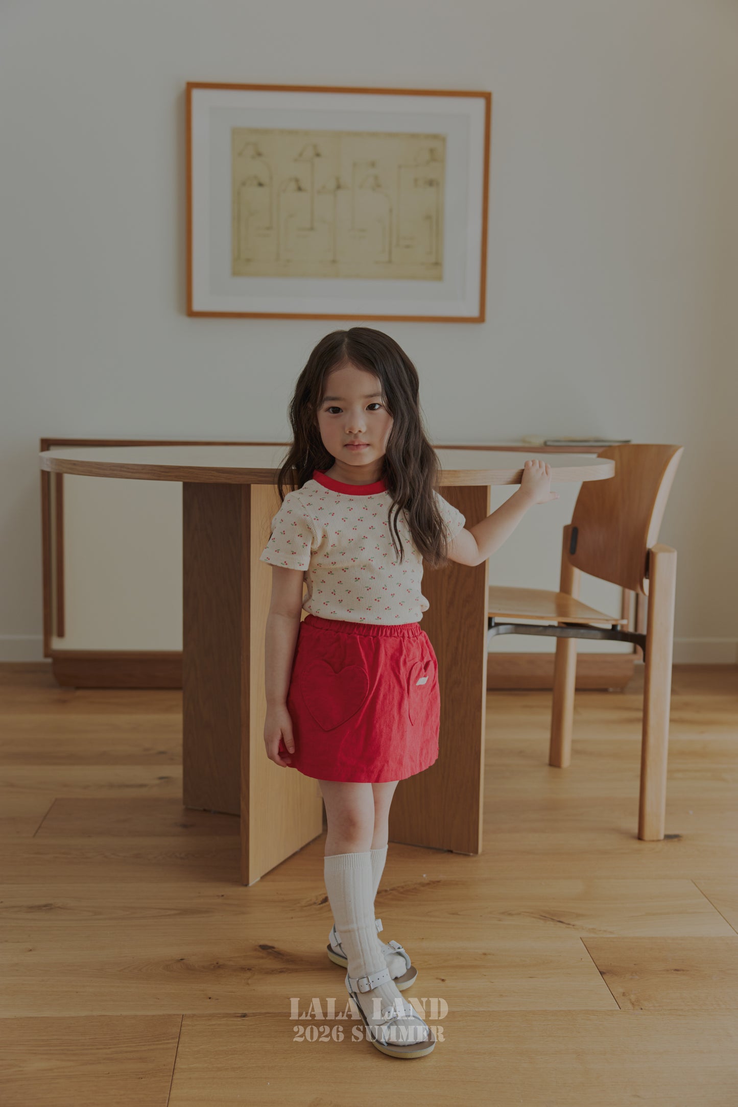 【PREORDER受付終了、ご希望はお問い合わせください。】74.Heart Mini Skirt