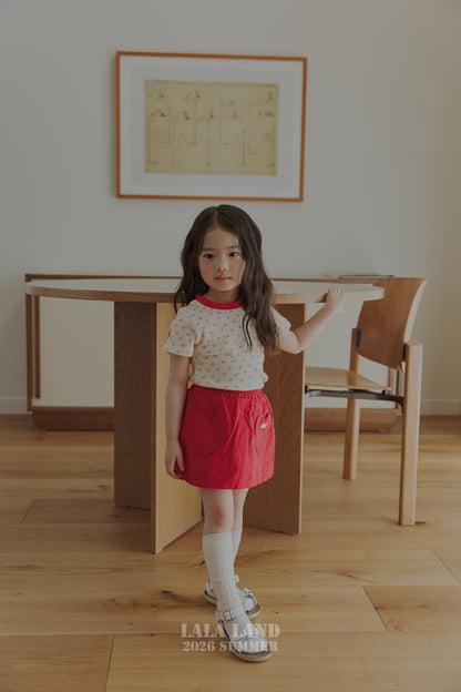 【PREORDER受付終了、ご希望はお問い合わせください。】74.Heart Mini Skirt